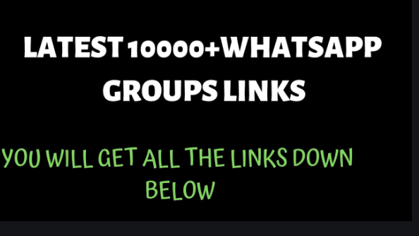 1000 whatsapp Groups Links