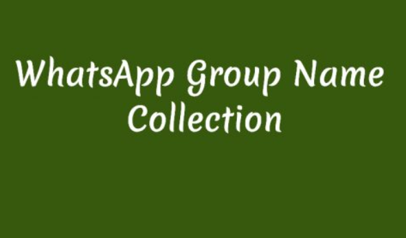 Whatsapp Groups Names