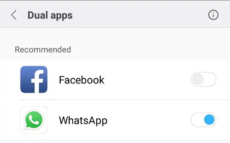 how to use dual whatsapp