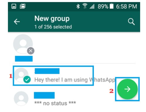 How to Make a Whatsapp Group Step 2 Image