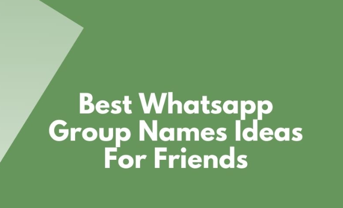 1000+Group Name For 3 Friends - [Best] Besties Groups Names Ideas List